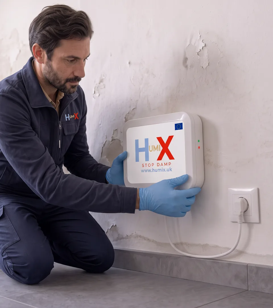 HUMIX system installed against rising damp in Edinburgh